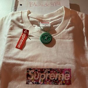 Supreme X Takashi Murakami Box Logo Covid Relief M